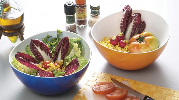4 WV Howe Salad Bowls